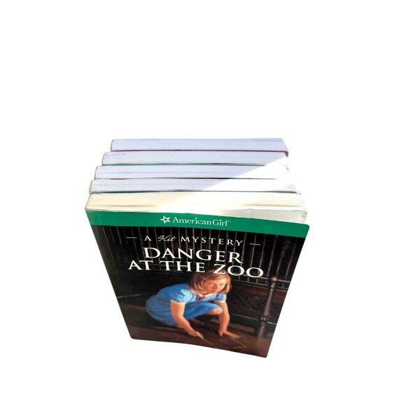 American Girl Mystery Series Book Lot 5 Paperback Books Molly Kit Rebecca Marie - Picture 6 of 8